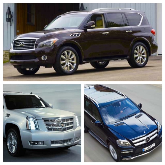 Compares Three FullSize Luxury SUVs Cadillac Escalade